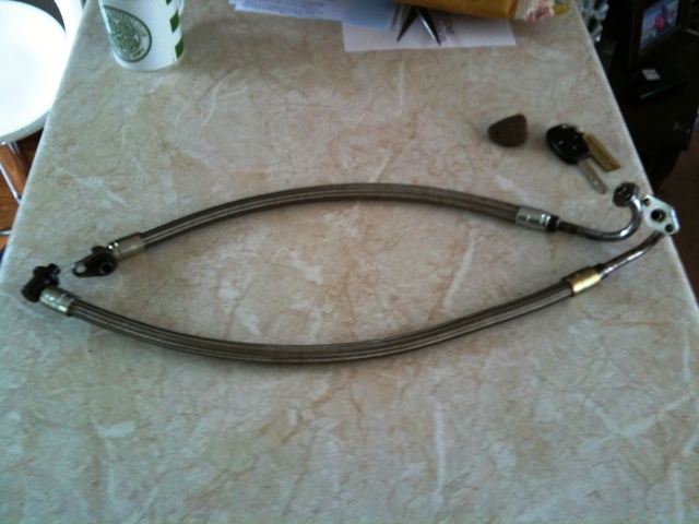 Honda vfr 800 oil cooler pipes